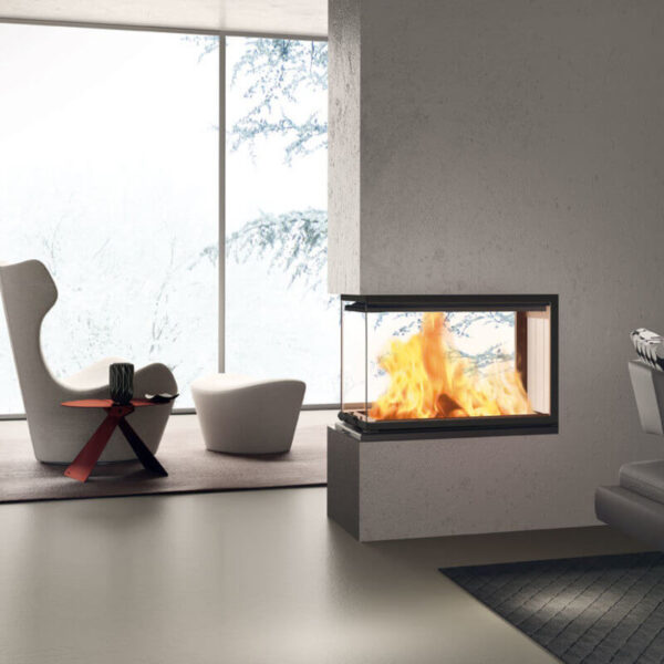 Hoxter Uka 86/50/86/52h Three Sided Woodfire - Image 3