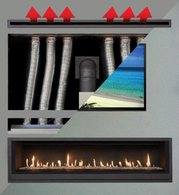 Lopi Probuilder 72 GS2 - Gas Fireplace - Image 4