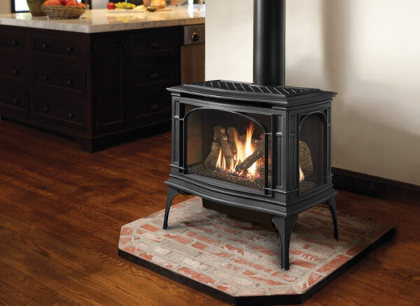Lopi Greenfield GS2 - Freestanding Gas Fireplace