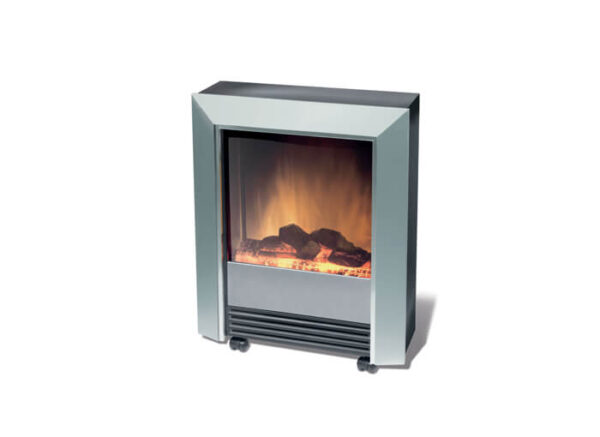 Dimplex - Lee Silver 2kW Portable Electric Fire