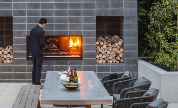 Escea EK950 - Outdoor Wood Fireplace - Image 3