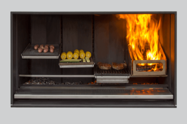 Escea EK1250 - Outdoor Wood Fireplace - Image 2