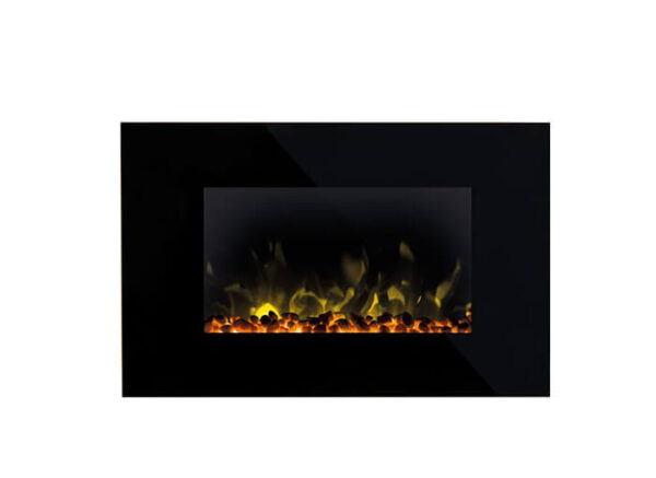 Dimplex - Toluca Deluxe 2kW Optiflame LED Wall-Mounted Electric Fire