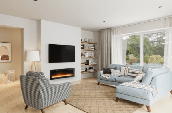 Ambe Linear50 Deep Electric Fireplace - Image 2
