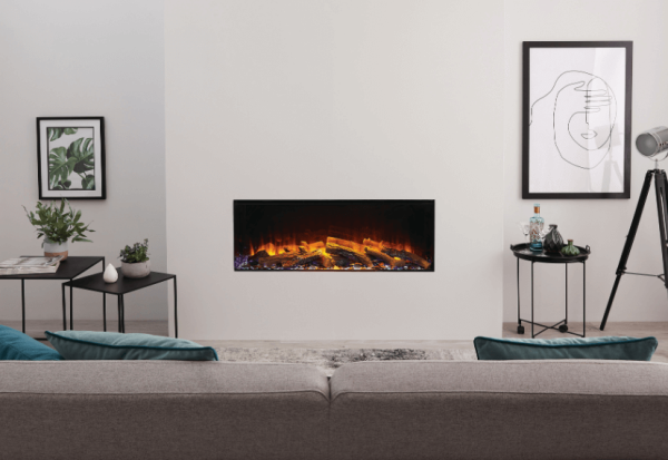 British Fires New Forest 1200 Electric Fireplace