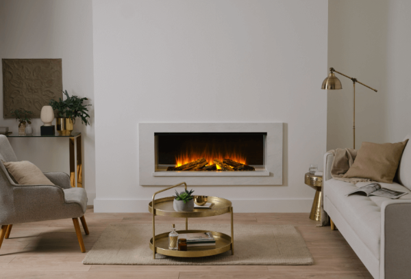 British Fires Holbury Suite 1600 Electric Fireplace