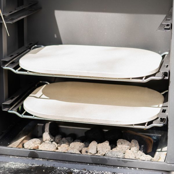 WOOSHKA SMOKER OVEN PIZZA STONE SET - Image 3