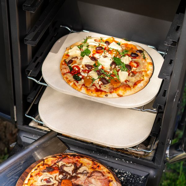 WOOSHKA SMOKER OVEN PIZZA STONE SET - Image 2