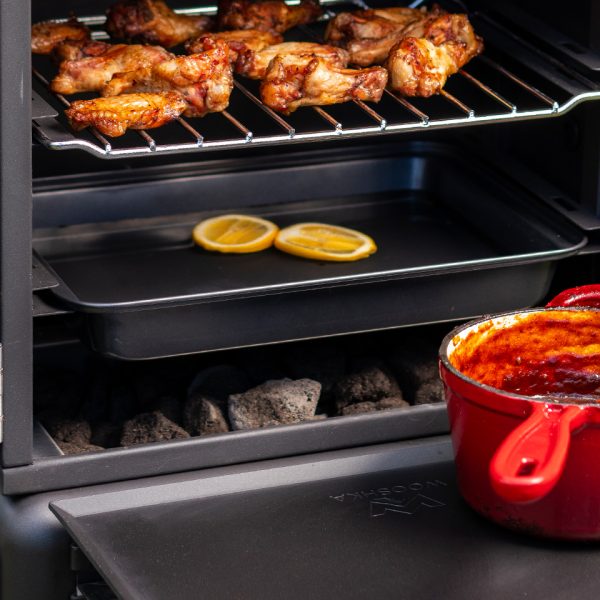 WOOSHKA SMOKER OVEN ROASTING TRAY SET - Image 2
