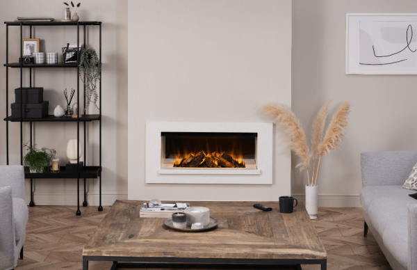 British Fires Holbury Suite 870 Electric Fireplace