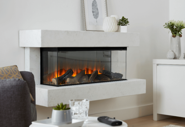 British Fires Winchester Suite 1600 Electric Fireplace - Image 3